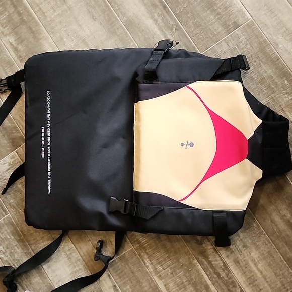 Floaty Pants Thong Pool Party in Your Pants Jacket Floatie Medium Adjustable New - Picture 5 of 12